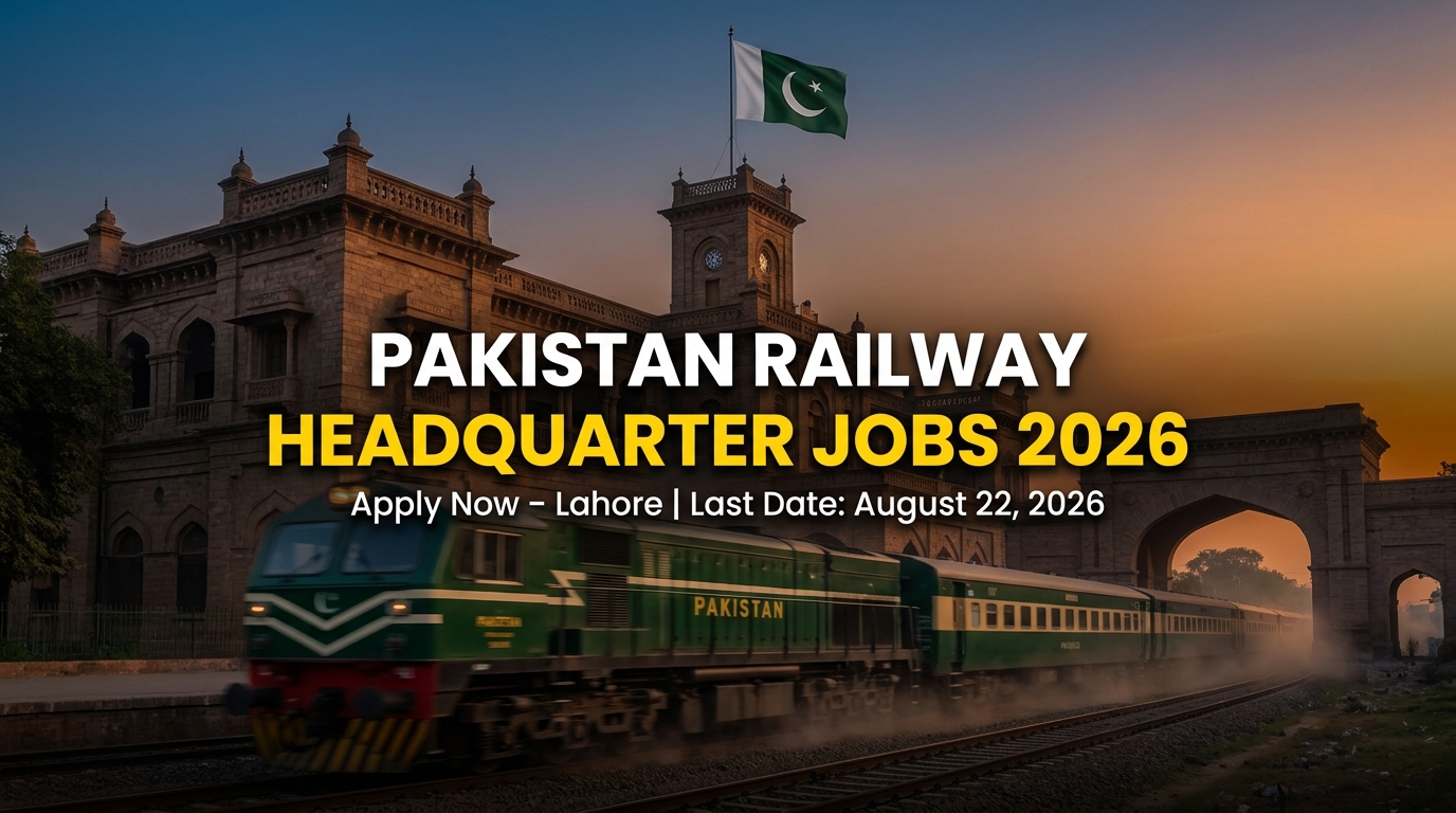 Pakistan Railway Headquarter Jobs 2026